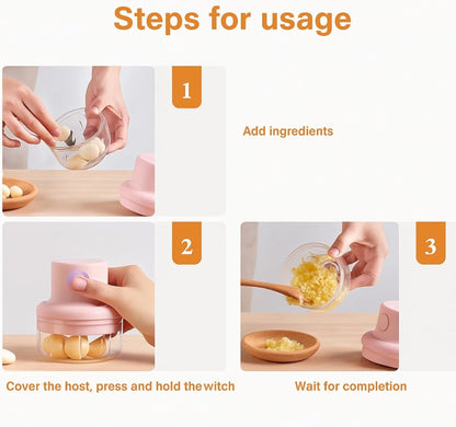 Electric Garlic Chopper Electric Vegetable Chopper