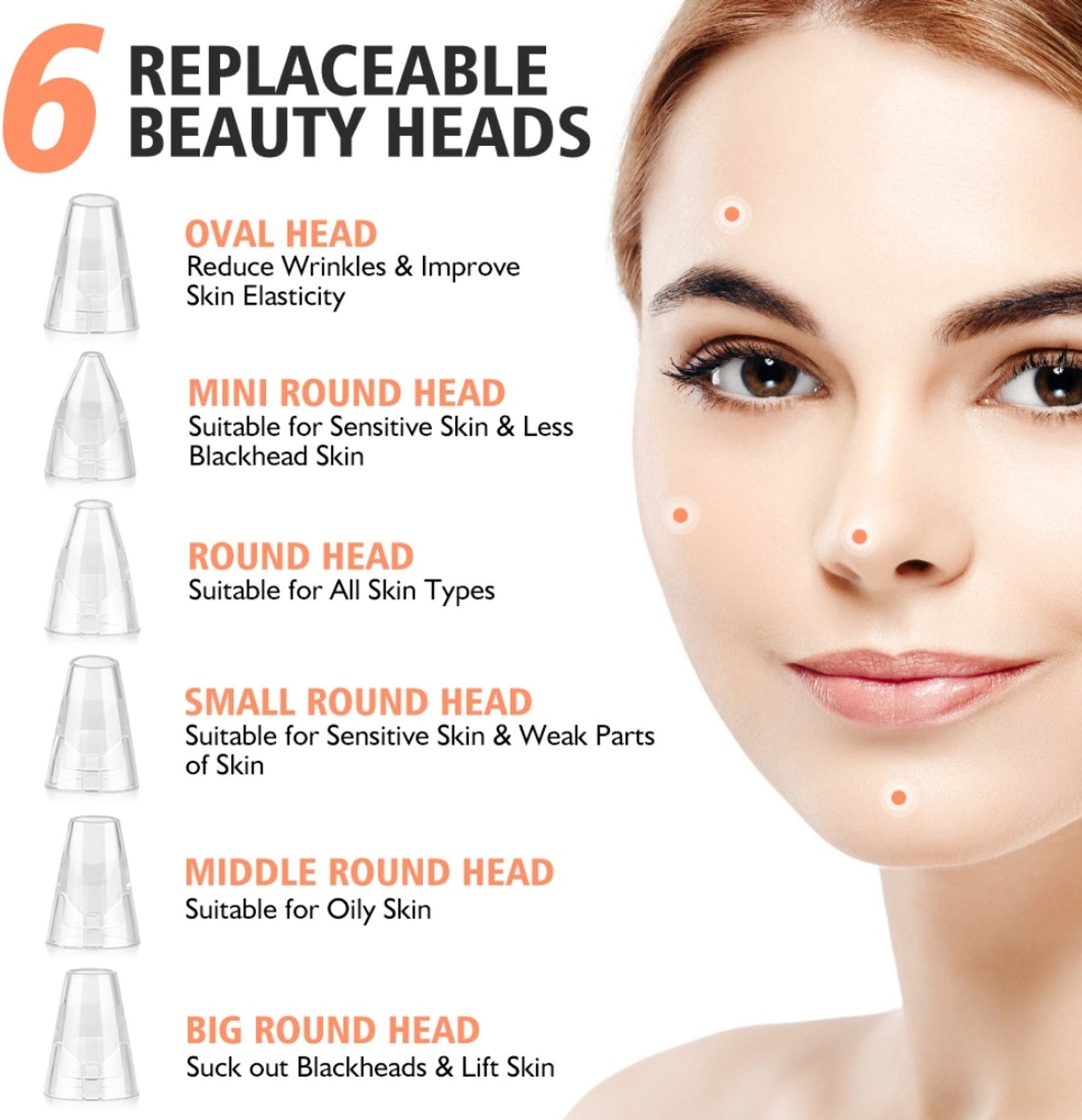 Blackhead Remover Vacuum Suction Device