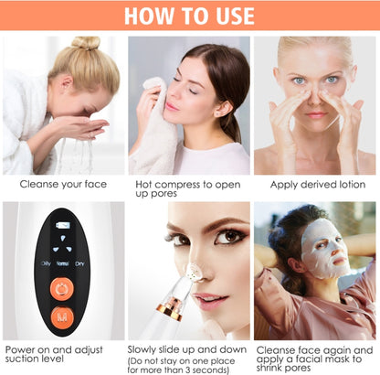 Blackhead Remover Vacuum Suction Device
