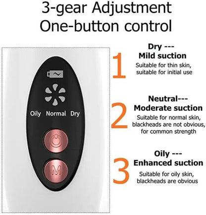 Blackhead Remover Vacuum Suction Device