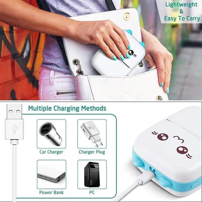 Smartphone Wireless Thermal Printer for Android and iOS with Smart Bluetooth Connection and Portable App Integration