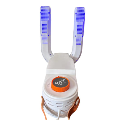 Portable Shoe Dryer with Warm Air Drying, Deodorizing, Foldable Design for Shoes, Boots & Gloves