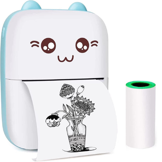 Smartphone Wireless Thermal Printer for Android and iOS with Smart Bluetooth Connection and Portable App Integration