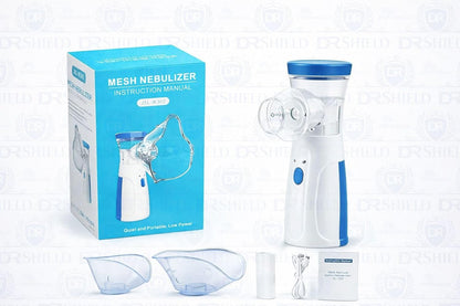 Mesh Nebulizer, Portable Handheld Nebuliser Machine, Model JSL-W302, Quiet and Low Power Operation